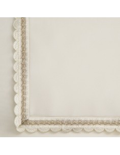OBRUS LACE 30 X 40 CM KREMOWY 2