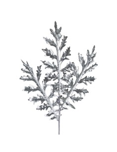 GAŁĄZKA ŚWIĄTECZNA DEKORACYJNA 191 30 X 92 CM SREBRNY