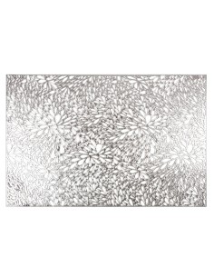 PODKŁADKA MELANIE 30 X 45 CM SREBRNY