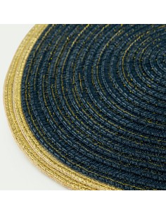 PODKŁADKA TIRANA 30 X 45 CM GRANATOWY 2