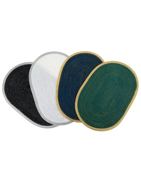 PODKŁADKA TIRANA 30 X 45 CM GRANATOWY