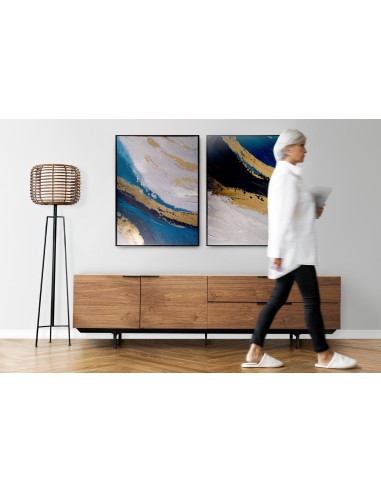 OBRAZ 605 60 X 90 CM SZARY