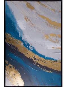 OBRAZ 605 60 X 90 CM SZARY