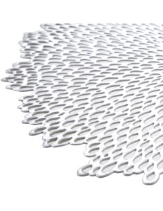 PODKŁADKA ELEN O 38 CM SREBRNY 2