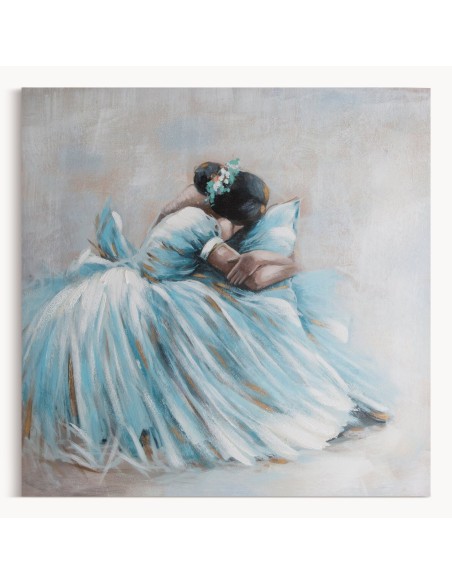 OBRAZ 650 100 X 100 CM BŁĘKITNY