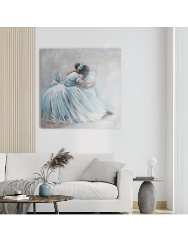 OBRAZ 650 100 X 100 CM BŁĘKITNY