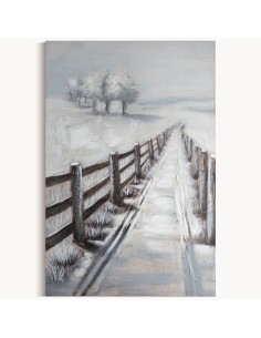 OBRAZ 653 80 X 120 CM SZARY