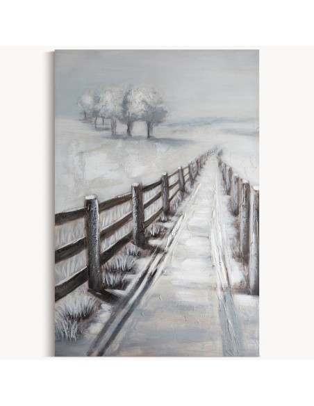 OBRAZ 653 80 X 120 CM SZARY