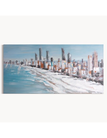 OBRAZ 654 140 X 70 CM NIEBIESKI