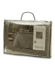 NARZUTA DIMON 200 X 220 CM CIEMNOBEŻOWY 2