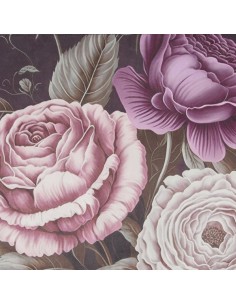 OBRUS VELVET 4 30 X 40 CM PUDROWY 2