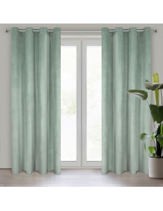 ZASŁONA GOTOWA MELANIE 140 X 250 CM JASNOMIĘTOWY