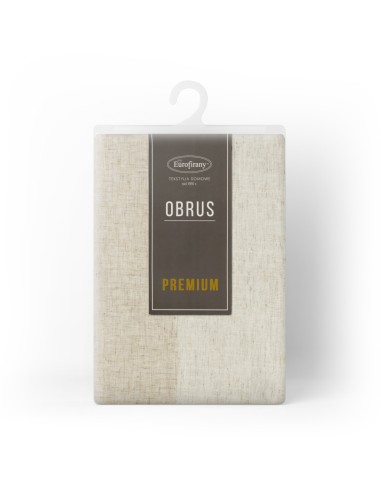 OBRUS NATU 10 140 X 220 CM NATURALNY