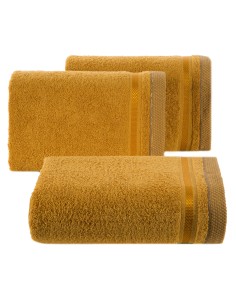 RĘCZNIK ABBIE (08) 100 X 150 CM CIEMNOŻÓŁTY