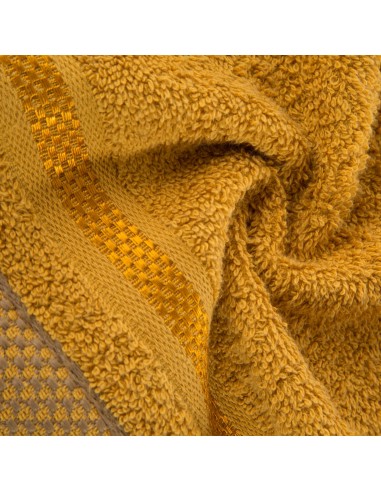 RĘCZNIK ABBIE (08) 100 X 150 CM CIEMNOŻÓŁTY