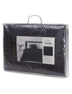 NARZUTA LEN 3 170 X 210 CM GRAFITOWY 2