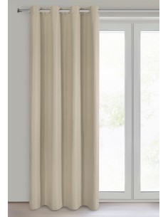 ZASŁONA GOTOWA ADARI 140 X 250 CM CIEMNOBEŻOWY 2