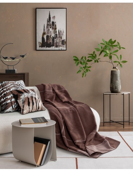 CERAMIKA EVA 60 X 60 CM BRĄZOWY