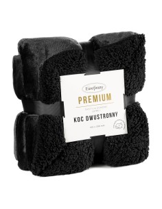 KOC TEDY 150 X 200 CM CZARNY 2