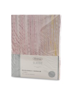 PRZEŚCIERADŁO Z GUMKĄ PRINT 1 100 X 200 X 30 CM FIOLETOWY 2