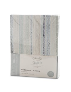 PRZEŚCIERADŁO Z GUMKĄ PRINT 3 160 X 200 X 30 CM NIEBIESKI 2