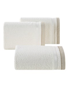 RĘCZNIK ABBIE (02) 100 X 150 CM KREMOWY