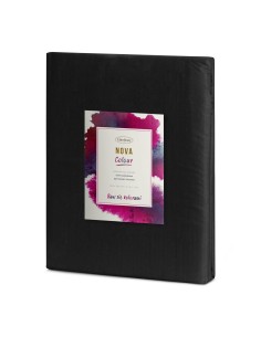 POSZEWKA NOVA COLOUR 140 X 200 CM CZARNY 2