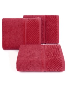 RĘCZNIK IBIZA (09) 70 X 140 CM CZERWONY