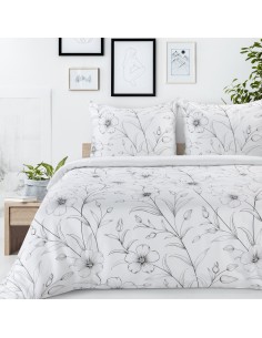 KOMPLET POŚCIELI SATYNOWEJ SPRING 64 140 X 200 CM BIAŁY