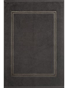 DYWANIK ŁAZIENKOWY OLIVIA (03) 50 X 70 CM STALOWY 2