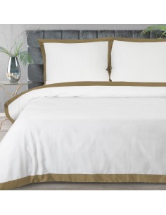 KOMPLET POŚCIELI LAURA 160 X 200 CM BIAŁY