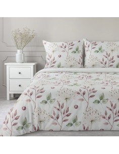 KOMPLET POŚCIELI BAWEŁNIANEJ SONIA 36 140 X 200 CM JASNOKREMOWY