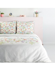 KOMPLET POŚCIELI SATYNOWEJ SPRING 24 220 X 200 CM BIAŁY