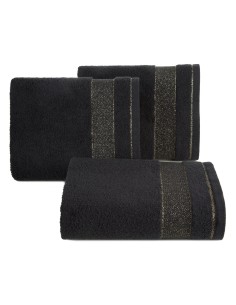 RĘCZNIK NESSY (11) 50 X 90 CM CZARNY