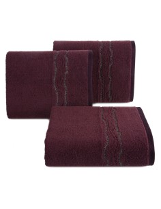 RĘCZNIK KARIN (08) 70 X 140 CM BORDOWY