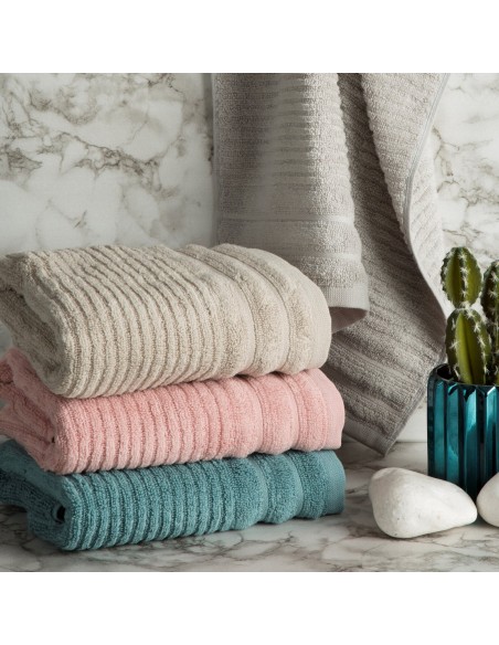 RĘCZNIK SAMMY (04) 50 X 90 CM SREBRNY