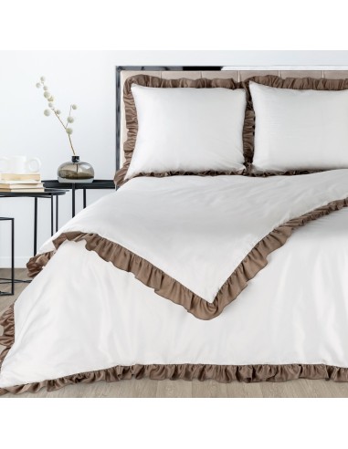 KOMPLET POŚCIELI ELIZA 160 X 200 CM BIAŁY