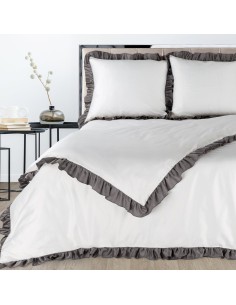 KOMPLET POŚCIELI ELIZA 220 X 200 CM BIAŁY