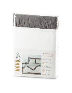 KOMPLET POŚCIELI ELIZA 220 X 200 CM BIAŁY 2