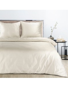 KOMPLET POŚCIELI LINDA 160 X 200 CM KREMOWY