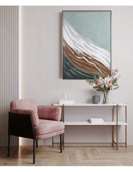 OBRAZ 646 70 X 100 CM MIĘTOWY