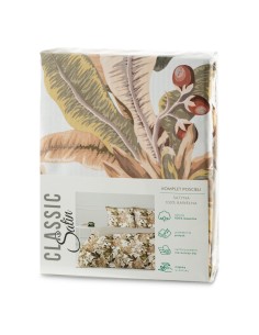 KOMPLET POŚCIELI SATYNOWEJ SPRING 17 220 X 200 CM BEŻOWY 2