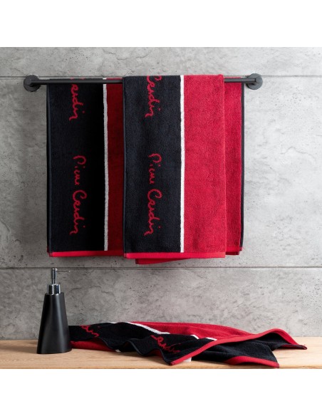 RĘCZNIK LUCA 70 X 140 CM CZERWONY