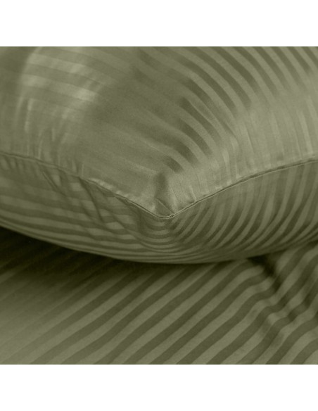 KOMPLET POŚCIELI SATYNOWEJ VERA 160 X 200 CM OLIWKOWY