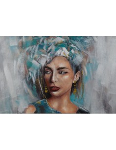 OBRAZ 604 80 X 120 CM SZARY