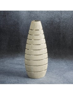 WAZON DEKORACYJNY MELINDA (01) FI 18 X 38 CM SZAMPAŃSKI 2