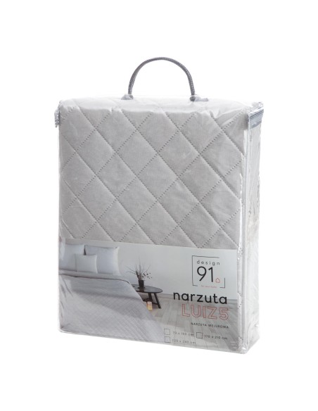 NARZUTA D91 LUIZ 5 170 X 210 CM JASNOSREBRNY