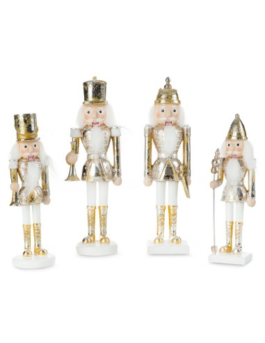 FIGURKA ŚWIATECZNA 78B 6 X 6 X 20 CM BIAŁY