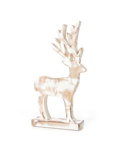 FIGURKA ŚWIATECZNA 146 18 X 5 X 37 CM JASNOBRĄZOWY