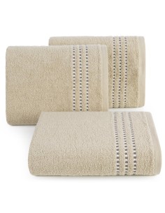 RĘCZNIK FIORE (04) 50 X 90 CM BEŻOWY